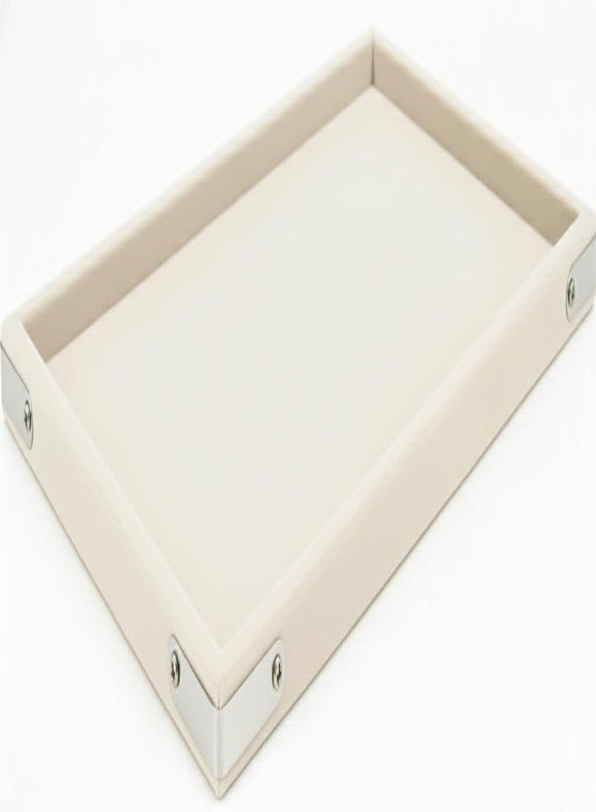 SENTONI Velvet Jewellery Display & Organizer Tray Set of 3 | Ivory Cream | Multipurpose Beading Trays for Rings, Earrings, Bracelets, Bangles & Showcase Display | Sizes – 12x9, 14x10 & 15x12 Inch - Image 2