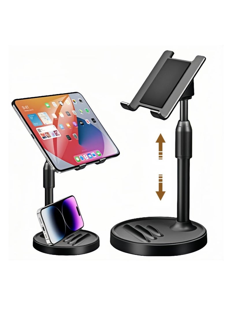 Excefore Cell Phone Stand, Phone Stand for Desk, Phone Holder Stand Compatible with iPhone and All Mobile Phones Tablet, Tablet Stand for Desk for Adults Women Men (11.4 inch ) - Image 1