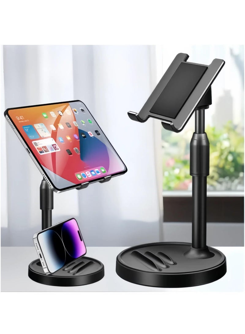 Excefore Cell Phone Stand, Phone Stand for Desk, Phone Holder Stand Compatible with iPhone and All Mobile Phones Tablet, Tablet Stand for Desk for Adults Women Men (11.4 inch ) - Image 4