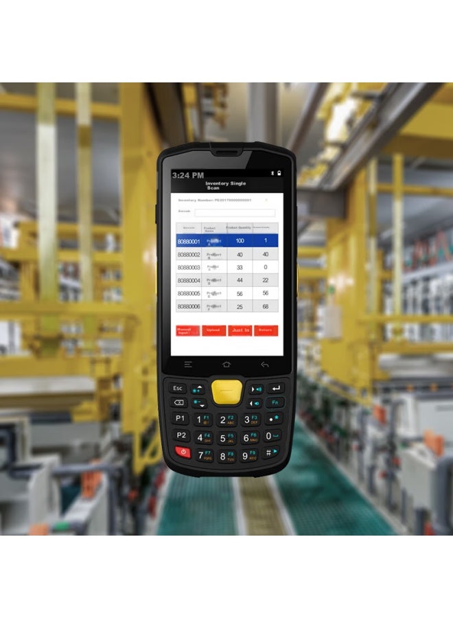 Seuic Autoid Q9c Upgraded Handheld Data Terminal Pda, Android Barcode Scanner, Industrial Smartphone Erp Warehouse Inventory Machine, 2d Scanner, Dongda Jite - Image 2