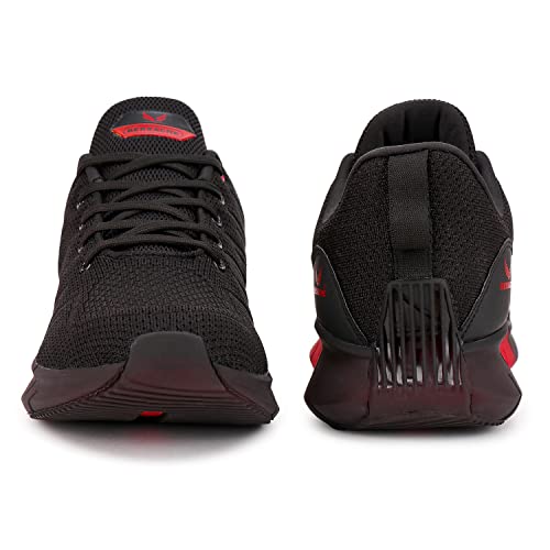 BERSACHE Premium Sports,Gym, Trending, Stylish Running Shoes For Men (Black, 10 UK) - Image 5