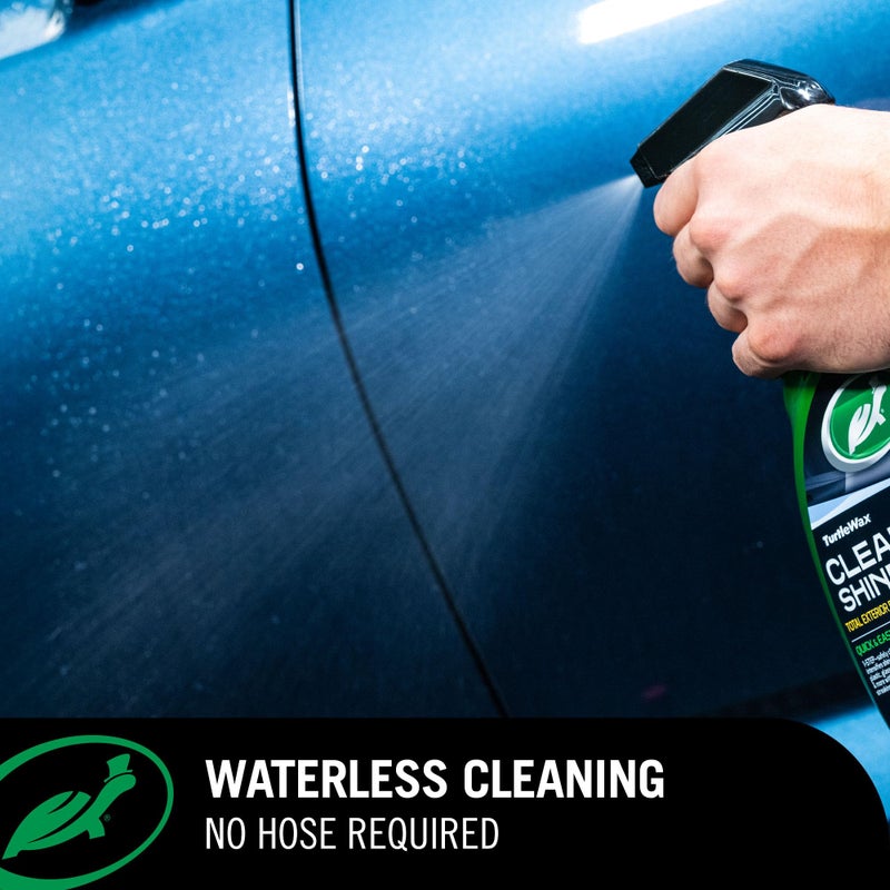 TurtleWax Quick Easy Clean & Shine Detailer detergente cera auto Spray - Image 4