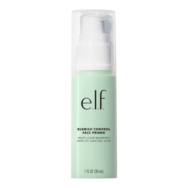 elf Blemish Control Face Primer Soothing  Hydrating Makeup Primer For Fighting Blemishes Grips Makeup To Last Vegan  Crueltyfree Large