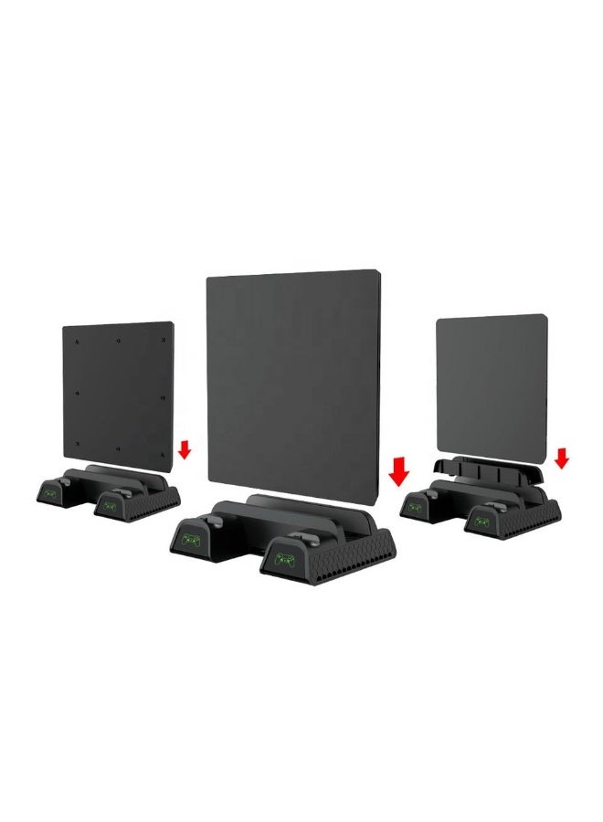 DOBE Multifunctional Cooling Stand for Play Station 4 Charging Stand with Heat Dissipation Fans for PS4 Pro Slim - Image 5