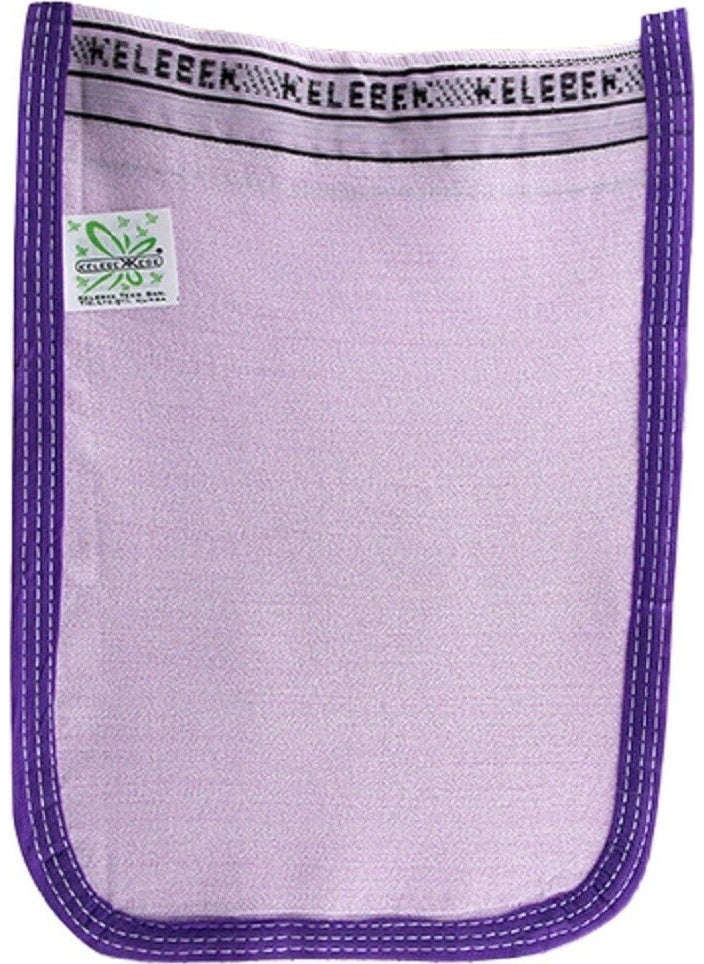 Kelebek Hamam Bath Scrub Standard Purple 25 x 17 cm 