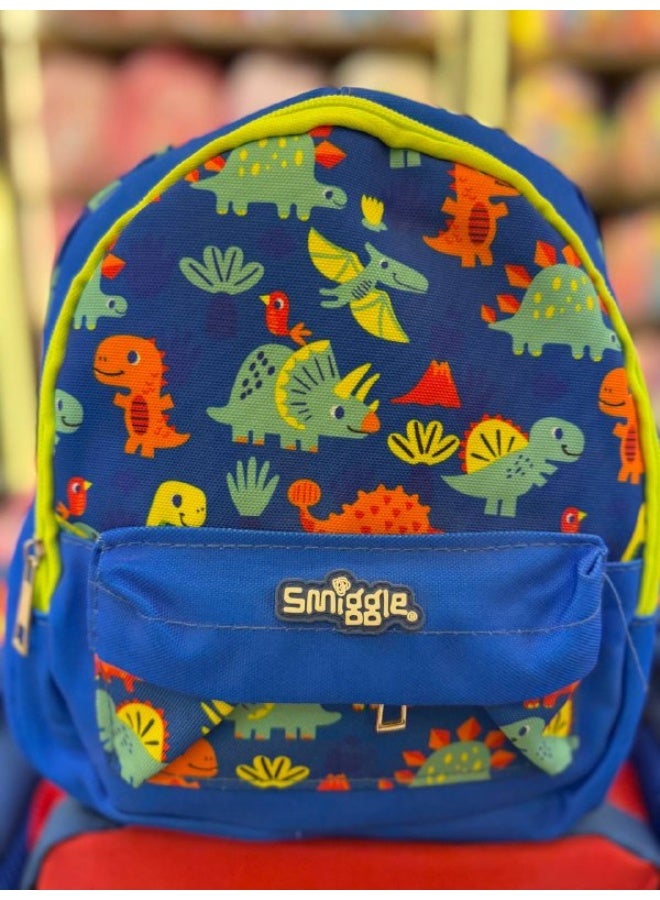 Stylish children's backpack, double travel bag with a cute animal theme - Image 3