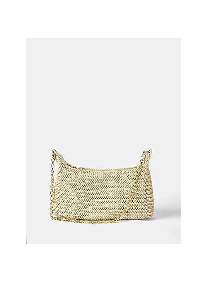 Arabest Women's Straw Woven Shoulder Bag Tote Handbag Summer Beach Purse - Image 3