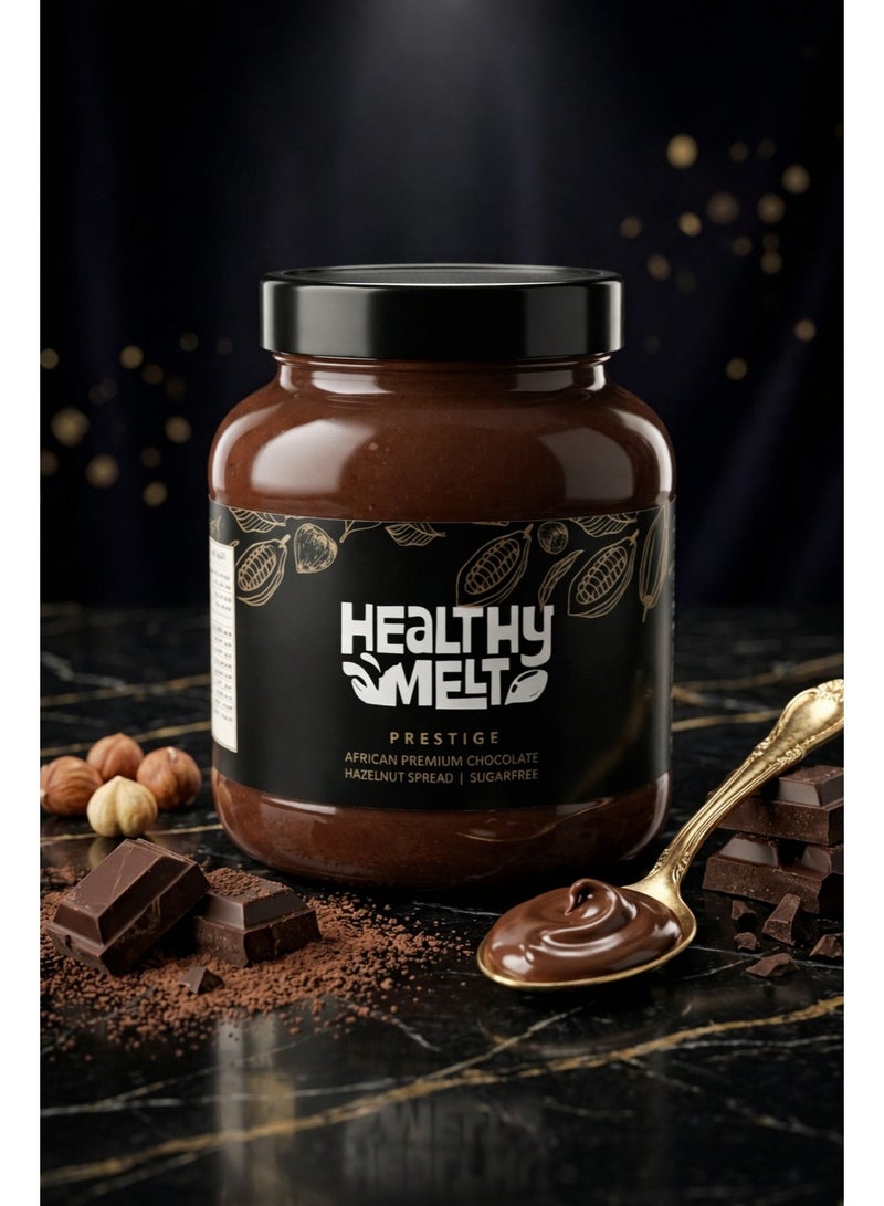 Healthy Melt Chocovera Healthy Melt Prestige Sugar Free African Cocoa Chocolate Spread 375g Keto & Vegan - Image 2