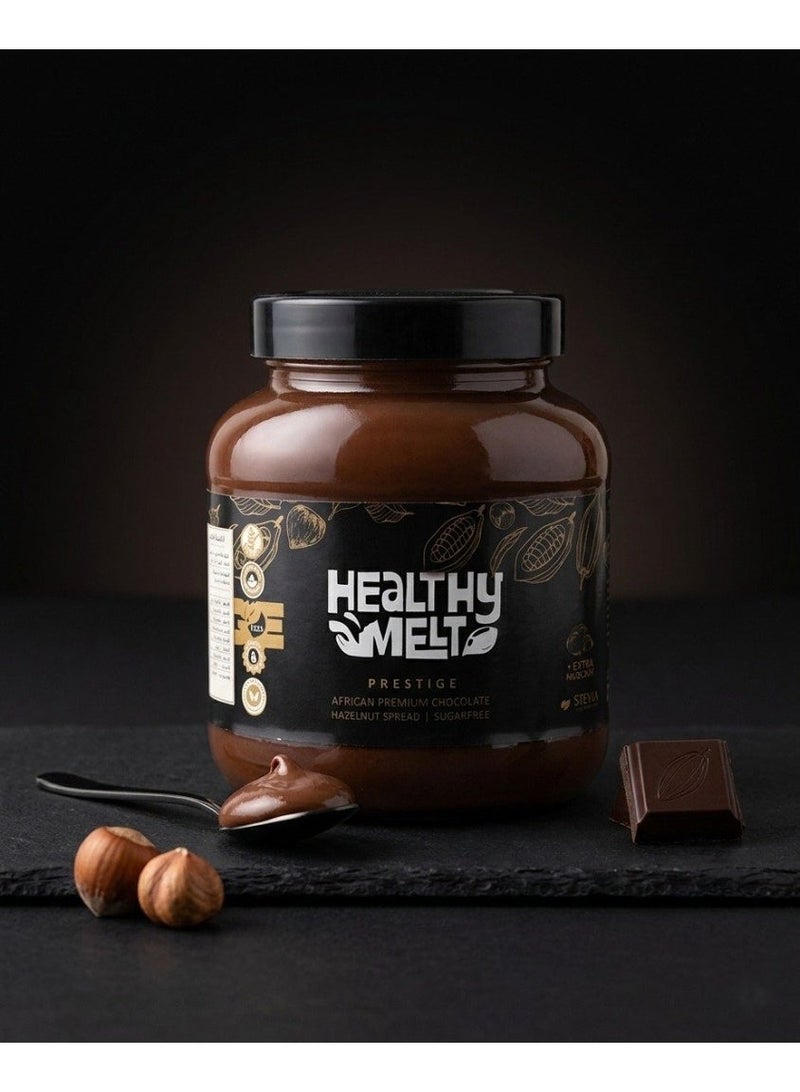 Healthy Melt Chocovera Healthy Melt Prestige Sugar Free African Cocoa Chocolate Spread 375g Keto & Vegan - Image 4