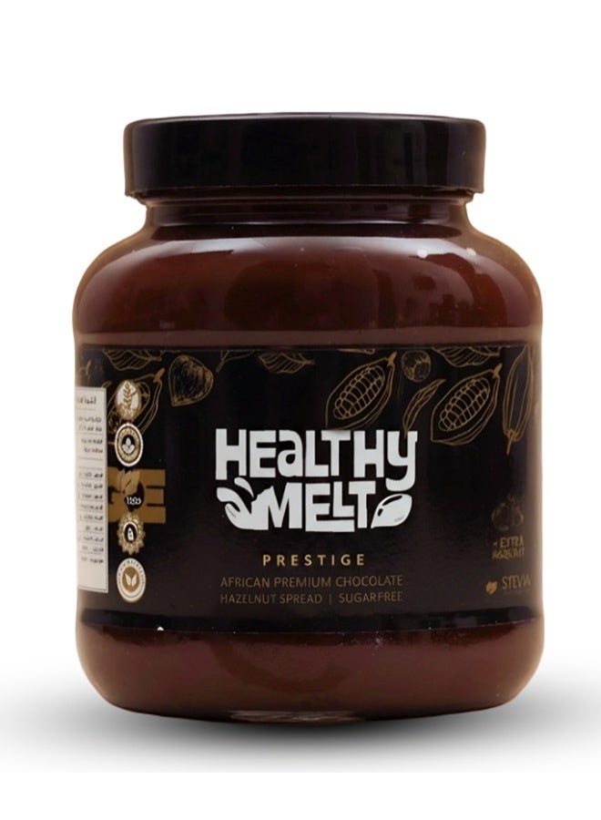 Healthy Melt Chocovera Healthy Melt Prestige Sugar Free African Cocoa Chocolate Spread 375g Keto & Vegan - Image 1