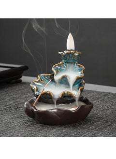 Generic Incense Burner, Ceramic Backflow Lotus Incense Holder, Home Decor Aromatherapy Ornament  - Image 1