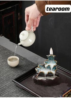 Generic Incense Burner, Ceramic Backflow Lotus Incense Holder, Home Decor Aromatherapy Ornament  - Image 4
