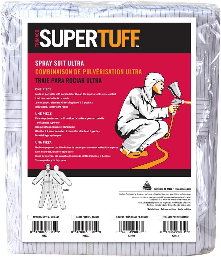 Trimaco Trimaco SuperTuff Spray Suit Ultra XLarge White  - Image 1