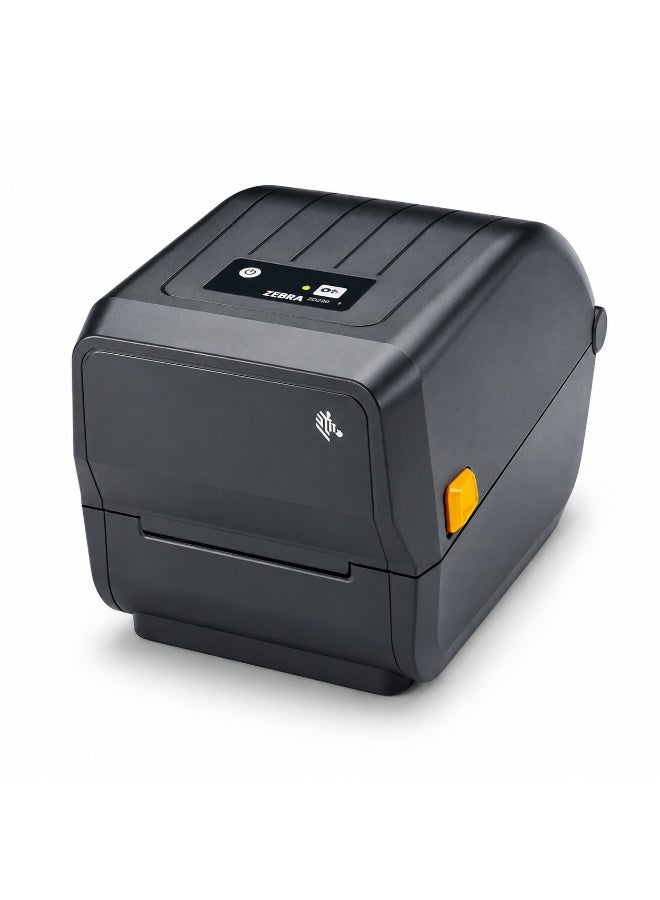 زيبرا طابعة باركود Zebra ZD220 حرارية مباشرة USB بعرض طباعة 104 مم ودقة 203 dpi للمبيعات بالتجزئة والمخزون وملصقات المستودعات - Image 1