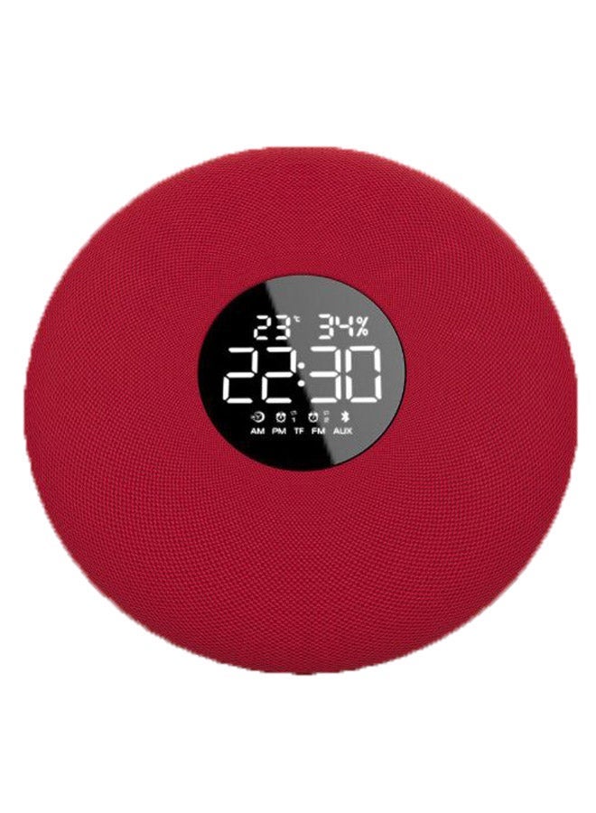 NIBEMINENT Portable Bluetooth Wireless Speaker Red/Black
