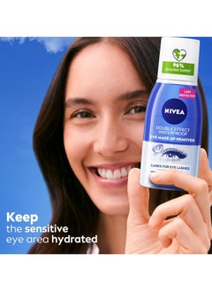 Nivea Double Effect Eye Makeup Remover 125ml  - Image 5