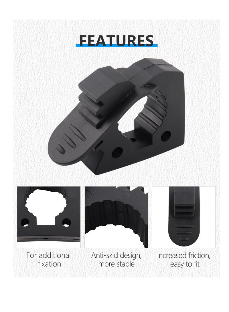 Excefore Hi-Lift Jack Handle Keeper Shovel Holder Mount, 4 Pack Rubber Clamp Rubber Holder, Mount Quick, Release Clamp, Mount Bracket Fits 1-1/7'' to 1-3/7'' Diameter Tools - Image 2