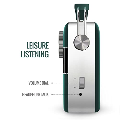 Carvaan Saregama Carvaan Premium Hindi - Portable Music Player with 5000 Preloaded Songs, FM/BT/AUX (Emerald Green) - Image 5