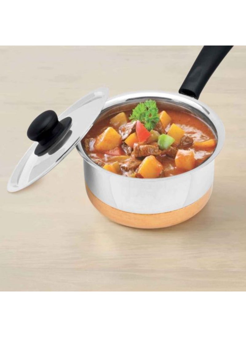 Top Pick - Copper Bottom Saucepan Safely Cook And Serve Your Food - Image 1