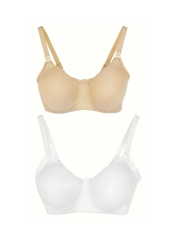 TUMMY Bamboo Cotton Padded Bra Pack of 2
