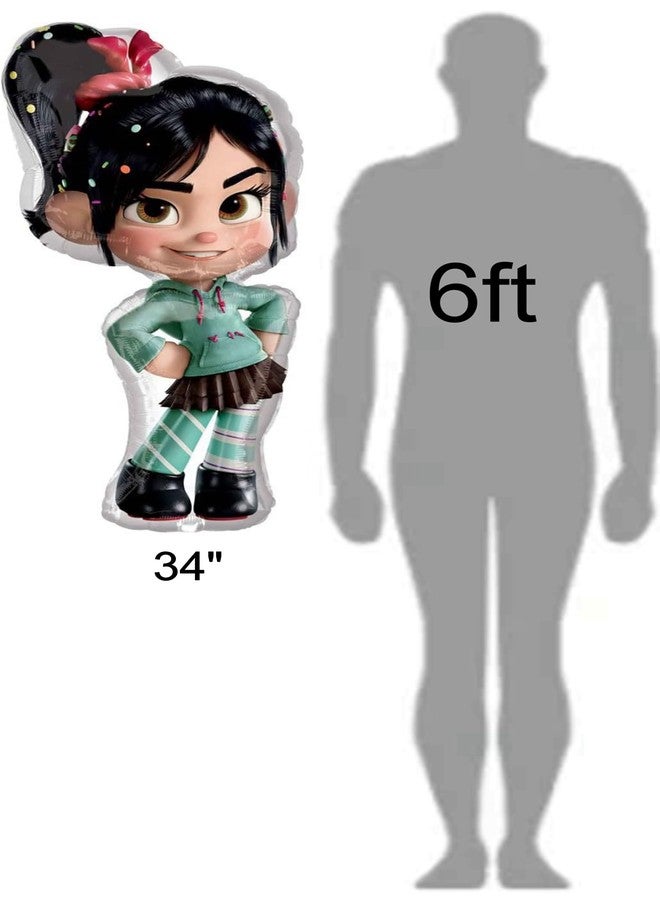 أناجرام بالون حفلة رالف المدمر من شركة أناغرام إنترناشونال، كبير، متعدد الألوان، 92704 - Image 3