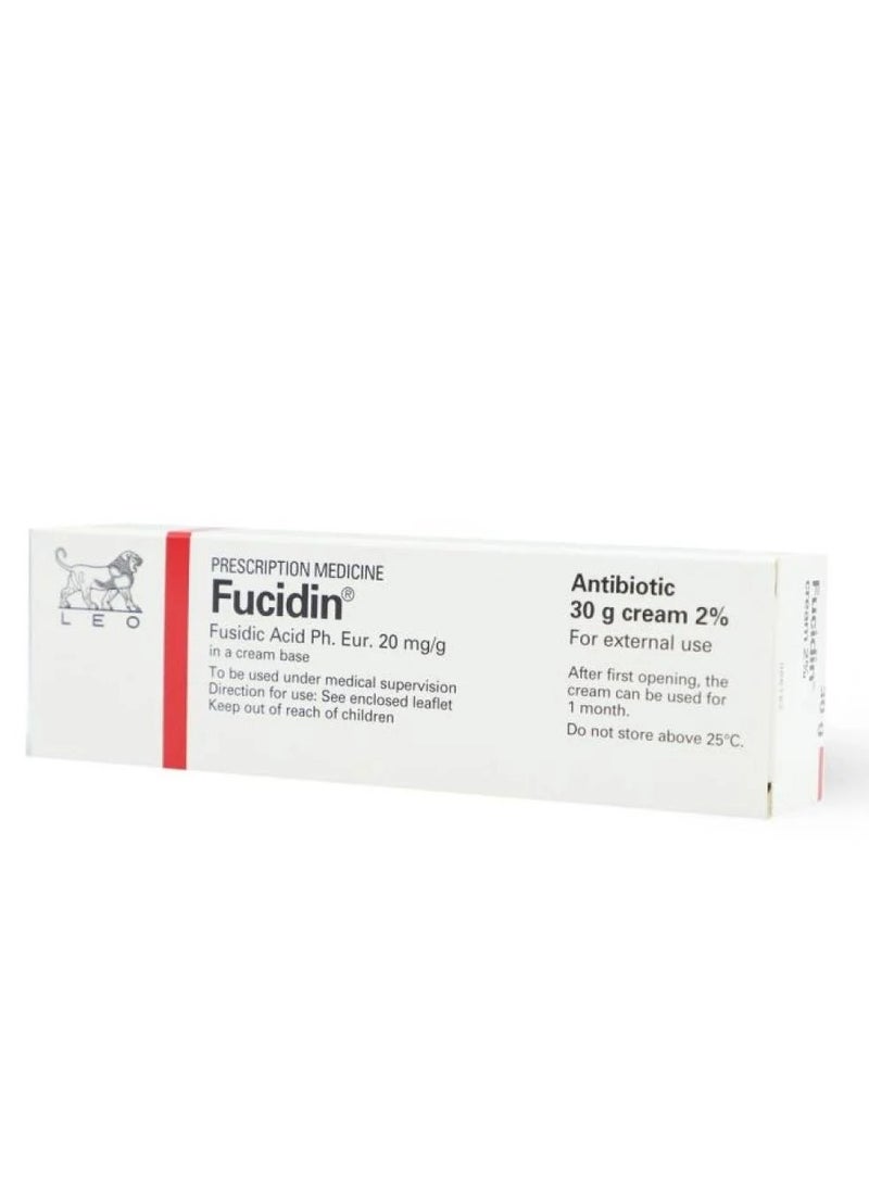 Fucidin cream for bacterial skin infections - 30 g - Image 2