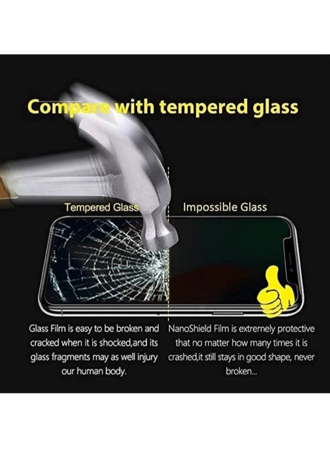 vesus Huawei Y8s Screen Protector Glass Full Glue Protector for Mobile Screen Guard Anti-Scratch & Anti-Explosion 9D Tempered Glass Screen Protector - Image 2