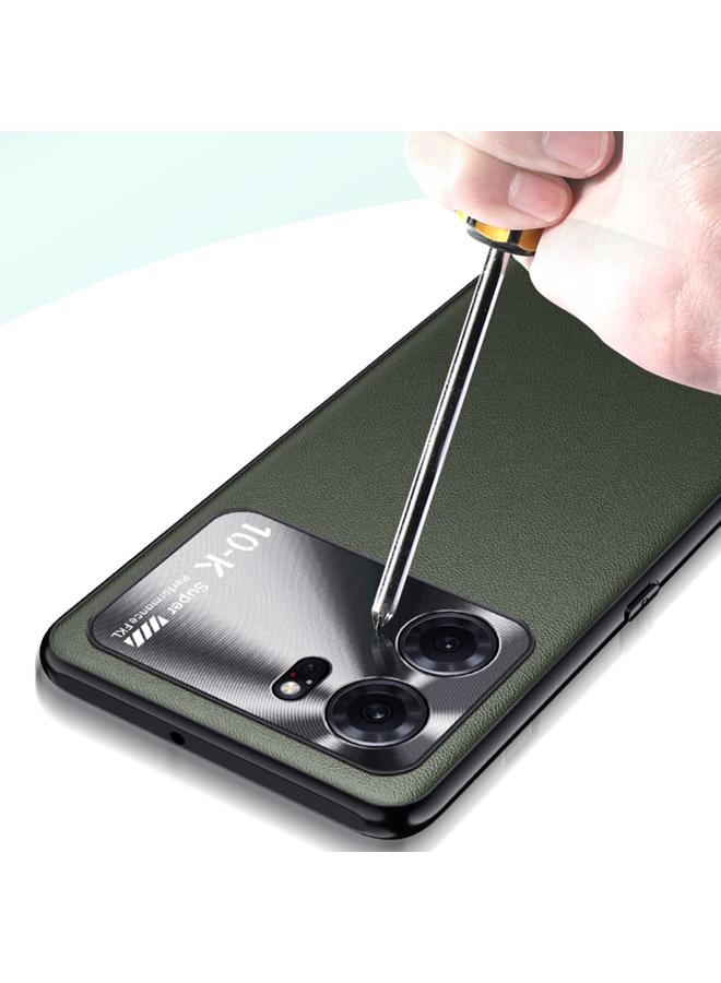 S-TOP Case For OPPO K10 Plain Skin Leather Phone Case - Image 4