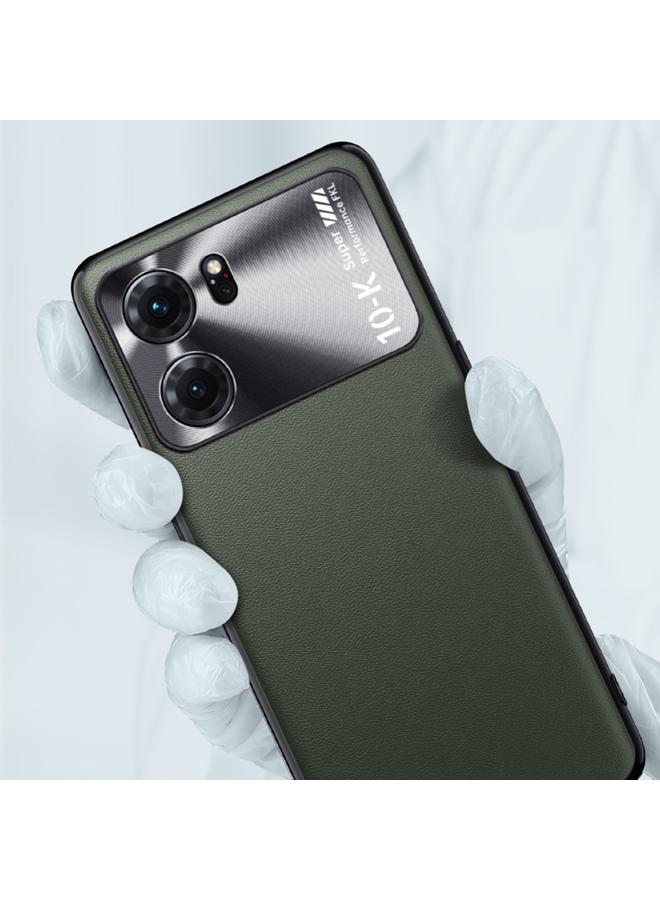 S-TOP Case For OPPO K10 Plain Skin Leather Phone Case - Image 5