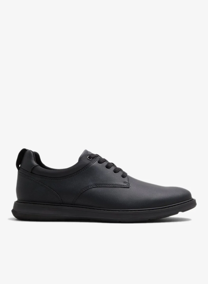 ALDO PRETH Textured Lace-Up Shoes