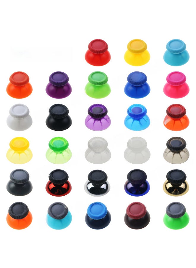 PS5 Handle Rocker Cap 3D Remote Sensing Cap Joystick Button Sleeve PS5 Handle Mushroom Head Plastic Plating-Product Color:Green (plastic)