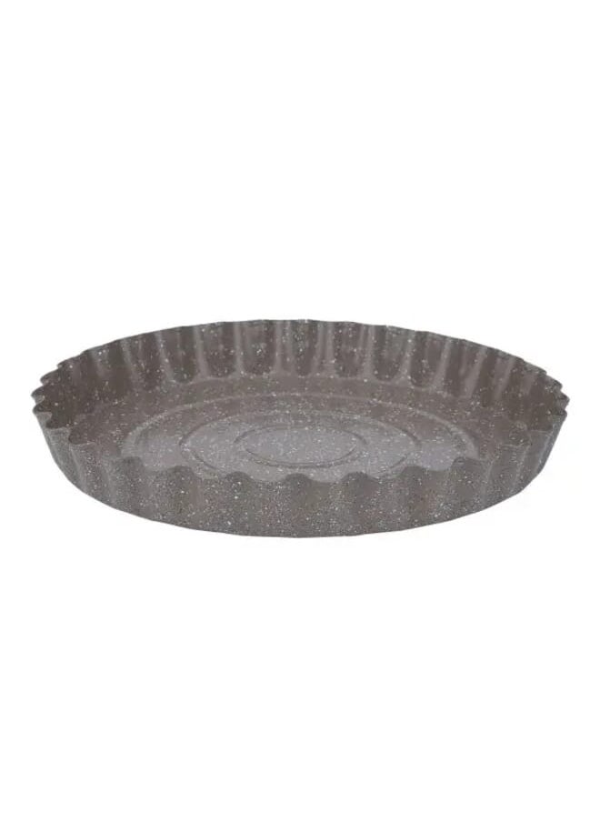 Alsaif Gallery - Backe Chef Light Brown Granite Cake Pan Set 3 Pieces - Image 1