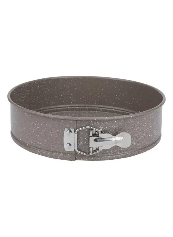 Alsaif Gallery - Backe Chef Light Brown Granite Cake Pan Set 3 Pieces - Image 1