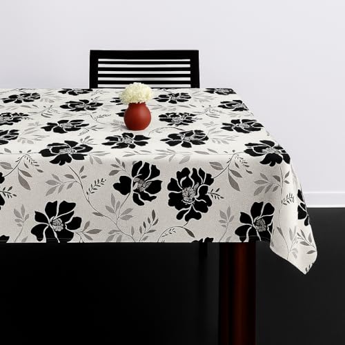 Homerz Premium Waterproof Centre Table Cover, Exact Sizes, Royal Finish (Black Lotus, 36x54 inch-Center Table) - Image 2