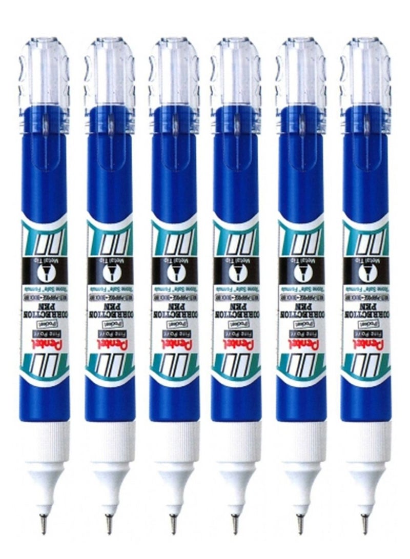 Pentel 6-Piece Correction Pen Fine Point - Image 1