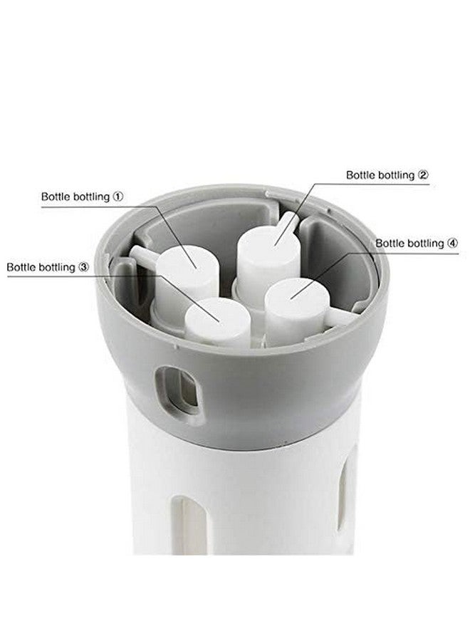 ZURATO 4 in 1 Travel Bottle Refillable Lotion Bottles Sets Travel Dispenser Bottle Sets Reusable Lotion Container Travel Size Toiletries Liquid Lotion Container (1) - Image 4