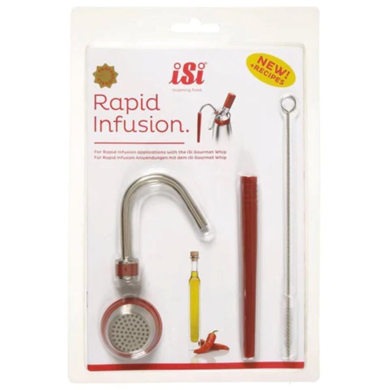 iSi North America iSi North America Gourmet Whip Rapid Infusion Set for iSi Goiurmet Whippers, one size, silver  - Image 1