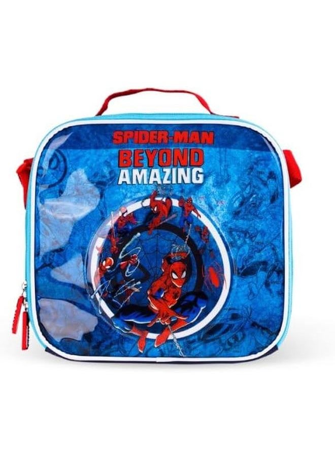 3In1 3D Marvel Spider Man Webbed Wonder مطبوعة على ظهره حقيبة مدرسية ذات سعة كبيرة مع حقيبة غداء وحقيبة أقلام رصاص مقاومة للماء مثالية للأطفال من سن 3 إلى 8 سنوات - pzsku/ZF13EC48BFD602FDC7A6EZ/45/_/1722498801/db1f0ecb-190d-4699-9810-8522321f8c91