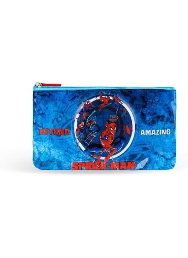 3In1 3D Marvel Spider Man Webbed Wonder مطبوعة على ظهره حقيبة مدرسية ذات سعة كبيرة مع حقيبة غداء وحقيبة أقلام رصاص مقاومة للماء مثالية للأطفال من سن 3 إلى 8 سنوات - pzsku/ZF13EC48BFD602FDC7A6EZ/45/_/1722498802/3d17992f-7de6-4973-8a49-5f972266f0f2