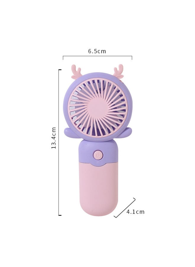 Promotional New Handheld Fan Usb Rechargeable Small Fan Portable Mini Pocket Lanyard Silent Gift Logo