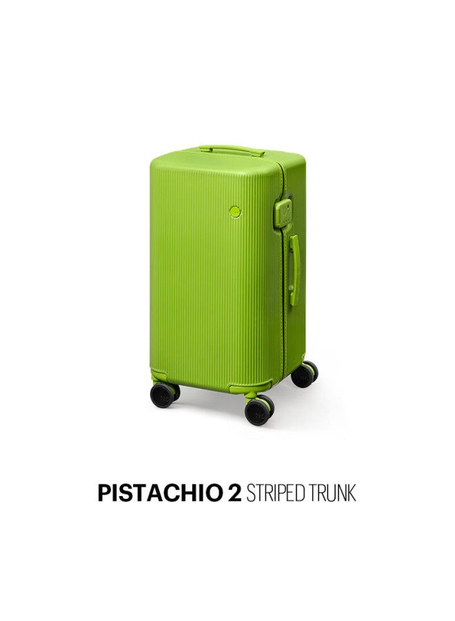 Ito Luggage Pistachio2 Large Capacity Suitcase For Men And Women, Check-in Luggage, Cold Green, 20 Inches, Trunk