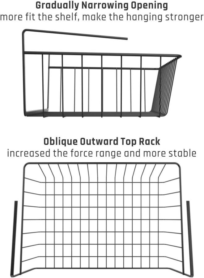 AKDC Under Shelf Wire Basket White Sr0107 - Image 5