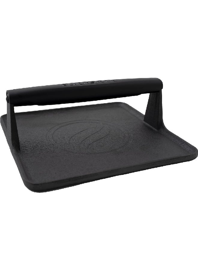 BLACKSTONE High-Quality Cast Iron Durable Large Griddle Press Black 10.16 x 25.4 x 25.4 cm 5554 - Image 1
