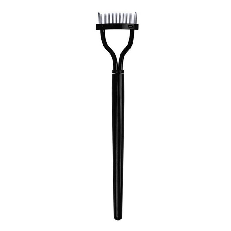 Stainless steel eyelash comb, false eyelash comb, eyebrow brush, eyelash shaping comb, makeup tool - Image 1