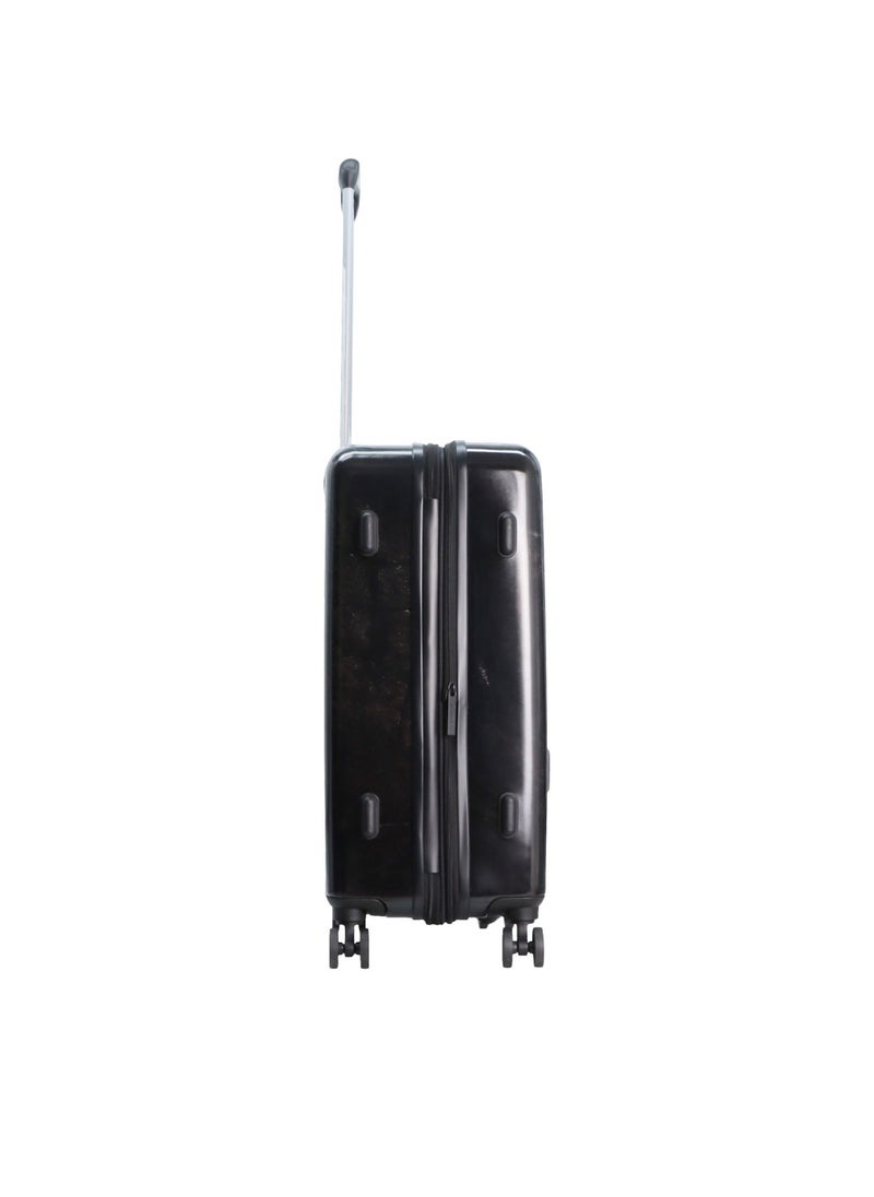 Discovery Stone ABS Hard Shell Medium Check-In Travel Suitcase Black, Durable Lightweight Travel Luggage, 4 Double Wheel Trolley Bag with TSA Combination Lock (60 cm/24 Inch). - pzsku/ZF13EF930E6D80F713619Z/45/_/1720612835/d62574bf-3029-4b34-92a3-69e1cfc0c087