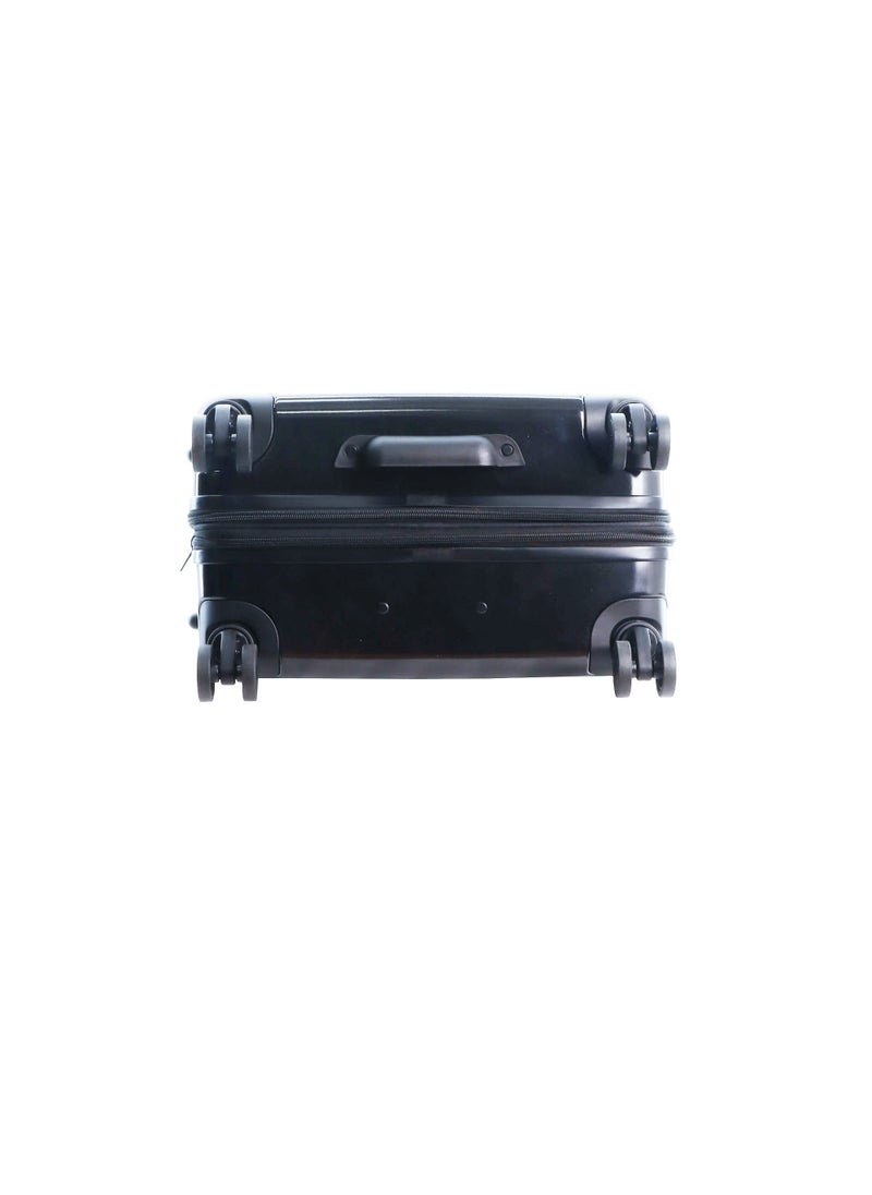 Discovery Stone ABS Hard Shell Medium Check-In Travel Suitcase Black, Durable Lightweight Travel Luggage, 4 Double Wheel Trolley Bag with TSA Combination Lock (60 cm/24 Inch). - pzsku/ZF13EF930E6D80F713619Z/45/_/1720612885/71861667-9f9b-4a3e-8694-025a933abee5