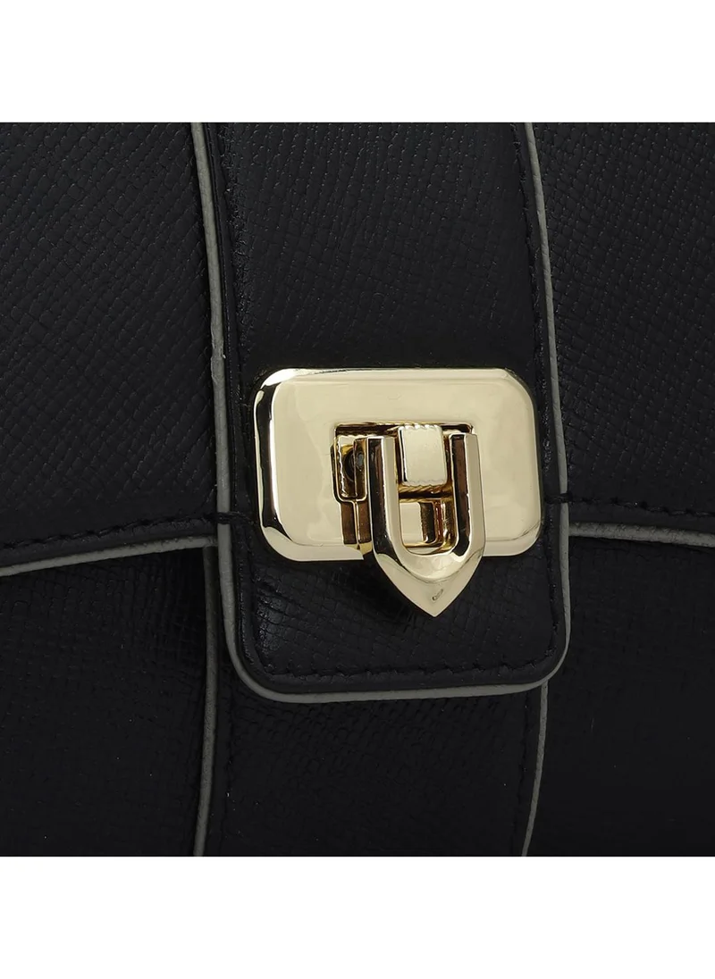 Da Milano  Genuine Leather Black Sling Bag for Women | Best Price UAE