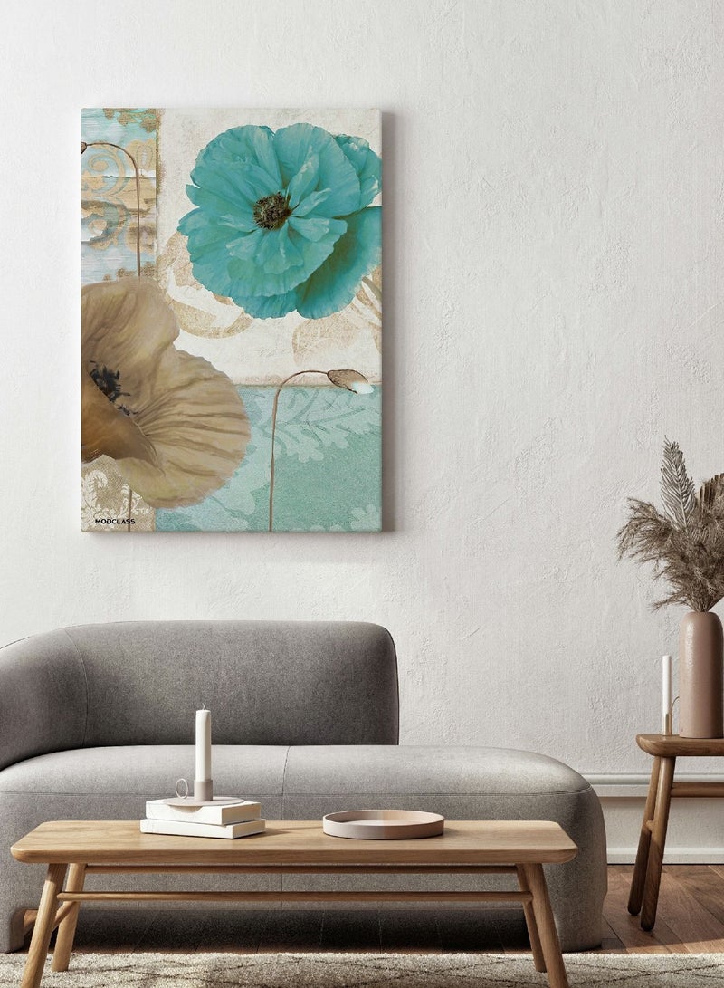 مودكلاس لوحة جدارية كانفس-بتصميم ورود - Image 1