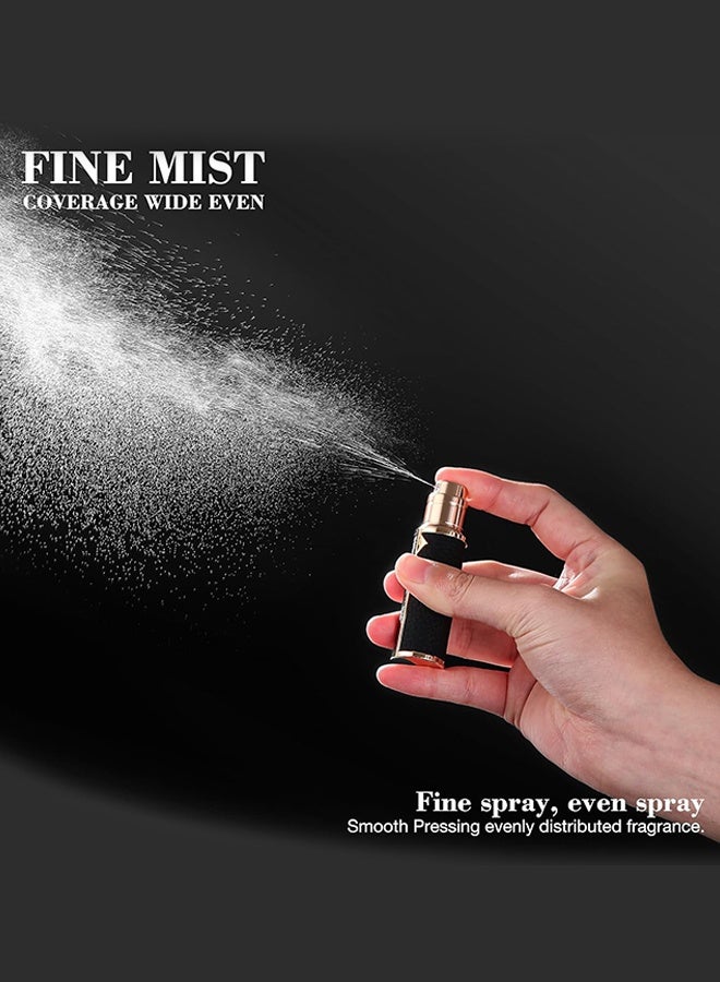 Sweet Life Travel Refillable Perfume Bottle, Leak-proof 5ml Atomizer, Portable Luxurious Pocket Perfume Dispenser Pump Transfer Tool for Women Men Travel Accessories - Image 4