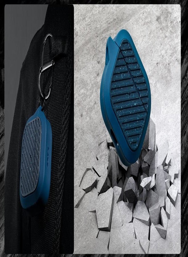 LAUT - Capsule IMPKT case Compatible with AirPods 3 | Ultra-Tough | Carabiner Included • Slate - Image 5